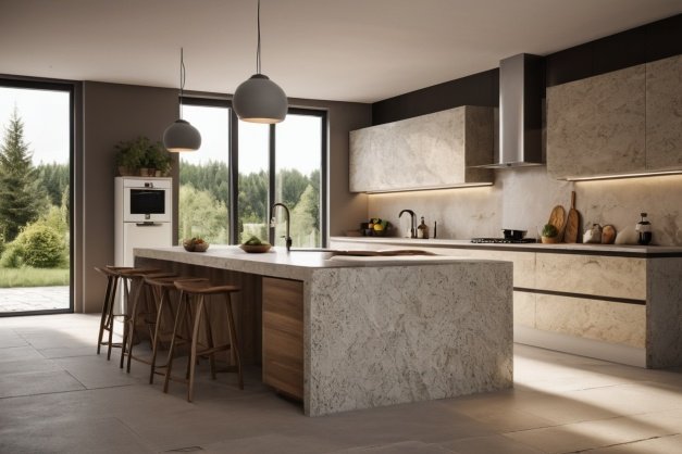 Composite Stone in Kitchen Design: The Smart, Stylish Choice
